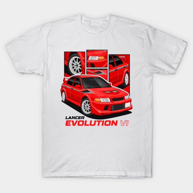 EVO VI T-Shirt by squealtires